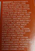 Sweet & salty peanut granola bars - Ingrédients - en