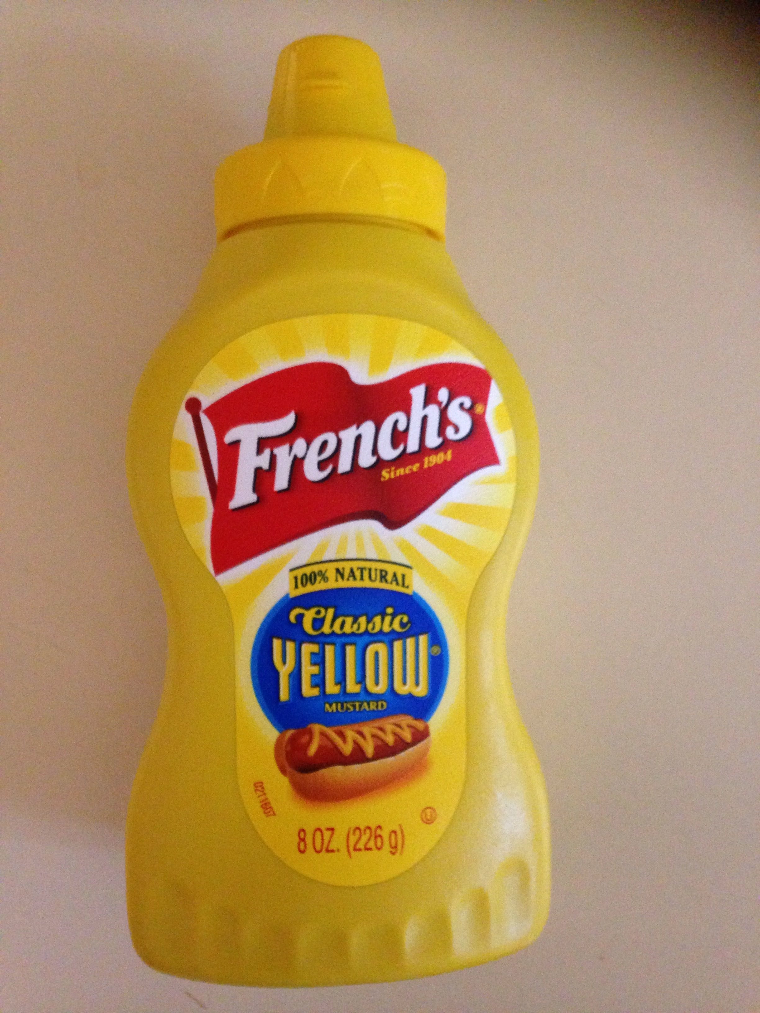 Classic yellow mustard, classic yellow - Produit - fr