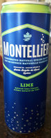 Montellier - Eau de source naturelle gazéifiée, Lime - Produit - fr