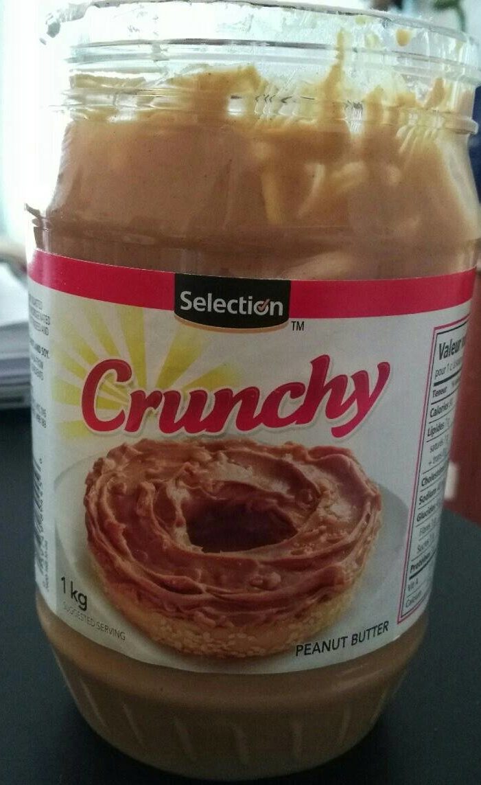 Selection Peanut Butter 1KG Crunchy - Produit - fr