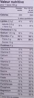 OATMEAL CRISP Maple Nut Flavour - Informations nutritionnelles - fr
