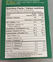 Macaroni Salad Mix - Informations nutritionnelles - fr
