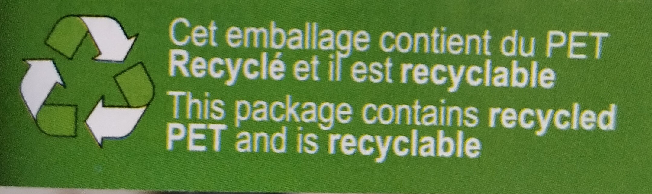 Quail eggs - Instruction de recyclage et/ou informations d'emballage - en