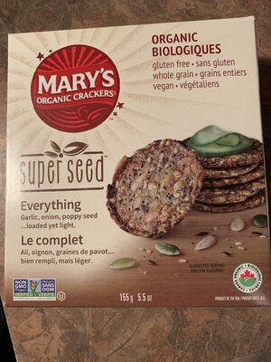Marys gone crackers cracker evrythng seed g - Produit - fr