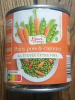 Petits pois et carottes à l'étuvée extra fins - Produit - fr