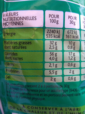 Lay's 3D's Bugles goût fromage - Informations nutritionnelles - fr