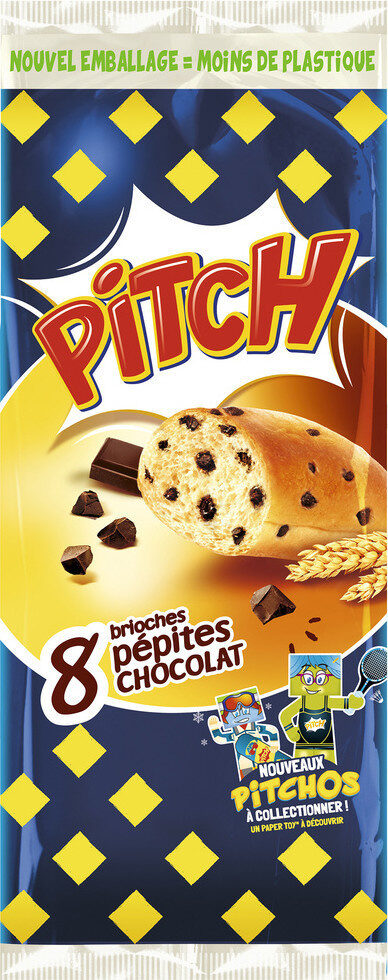 Pitch pépites chocolat x 8 - Produit - fr