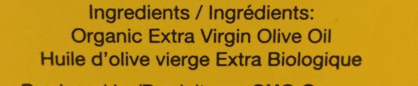 Extra virgin olive oil - Ingrédients - fr