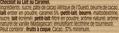 NESTLE DESSERT Caramel - Ingrédients - fr