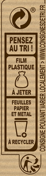 NESTLE DESSERT Caramel 170g - Instruction de recyclage et/ou informations d'emballage - fr