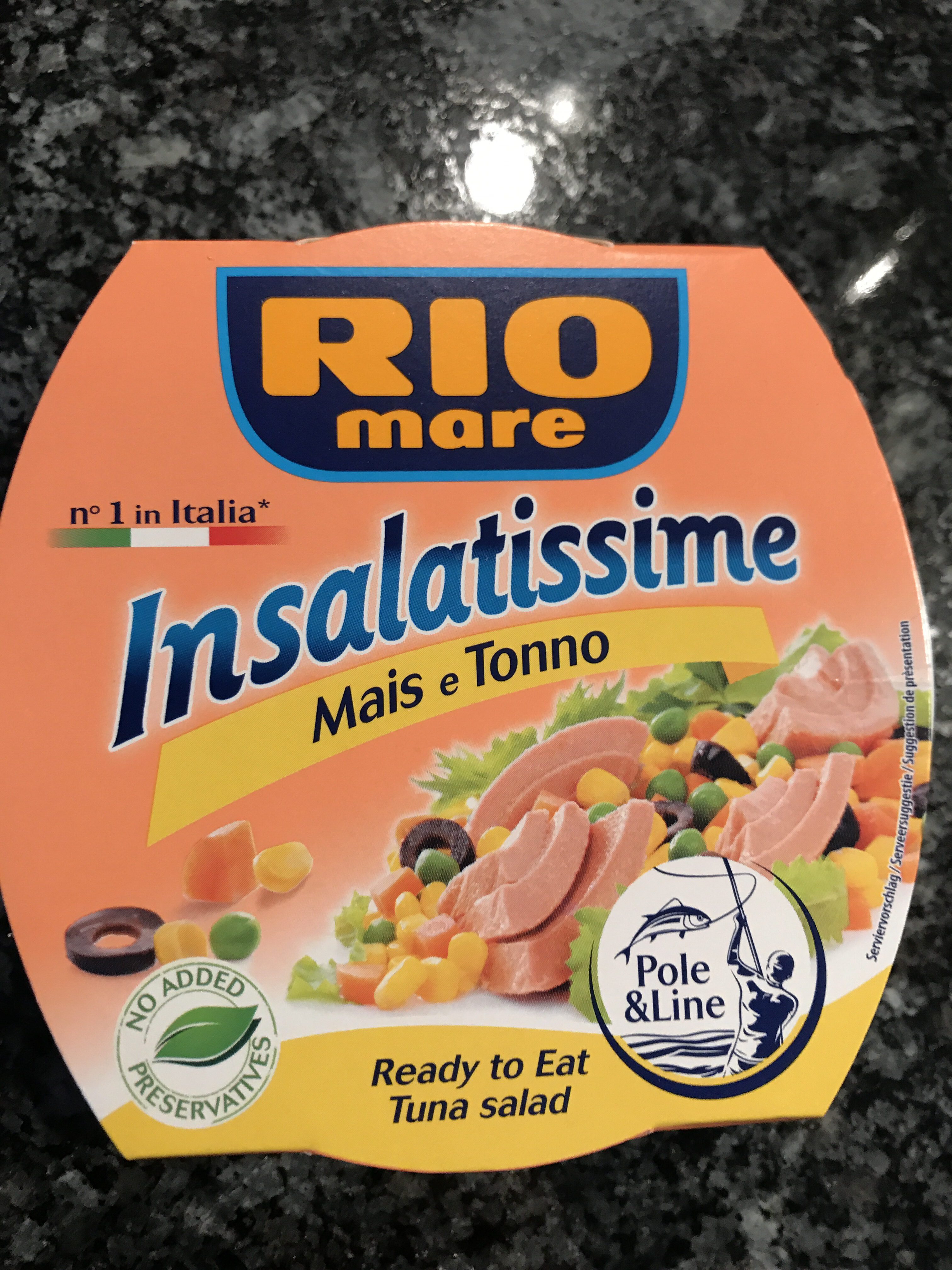 Insalatissime delizia di mais e tonno - Salade de maïs et thon pâle - Produit - fr