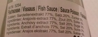 Fish Sauce - Ingrédients - fr